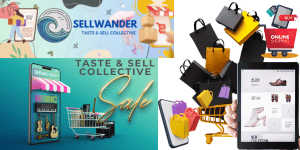 Your logo or a modern online shopping